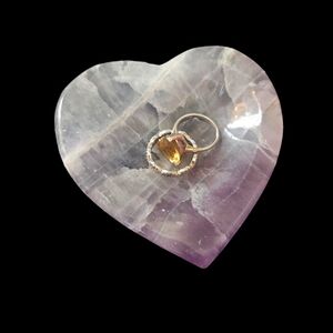 Fluorite Heart Dish